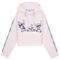 Disney Stitch Kapuzenpullover Mädchen Cropped Hoodie Kinder Teenager 7-14 Jahre - Hoodie Mädchen Geschenke (11-12 Jahre, Staubige Koralle)