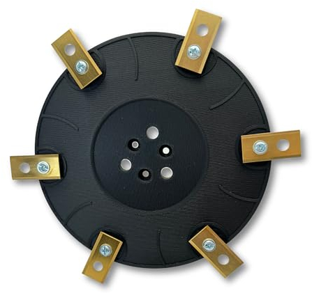 Disque de coupe pour Worx Landroid L800 L1000 WR147E.1 WR148E, etc. – 6 lames – Disque de coupe – Livré sans lames