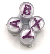 YANHAO [Videospielteile] 10pcs Original Ersatz ABXY Button Key Kit for Xbox One Elite Gamepad for Xbox One/S/X Controller Trigger [Ersetzen] (Color : C-Chao shi Kong)