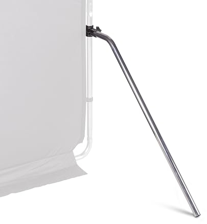 Manfrotto Aluminiumrahmen Stützfuß für EzyFrame Fotografie/Video Großformat Falthintergrund/Ultra-Portabel/Familienaufnahmen/Portraits/Animierte Action-Posen/Mode/Werbung - LL LA8452