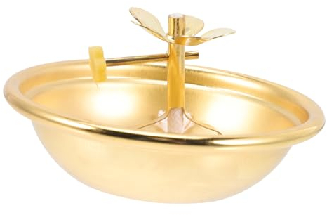 MAGICLULU Retro Petroleumlampe Vintage Stil Tempel Öllampe Butterlampe Für Wohnkultur