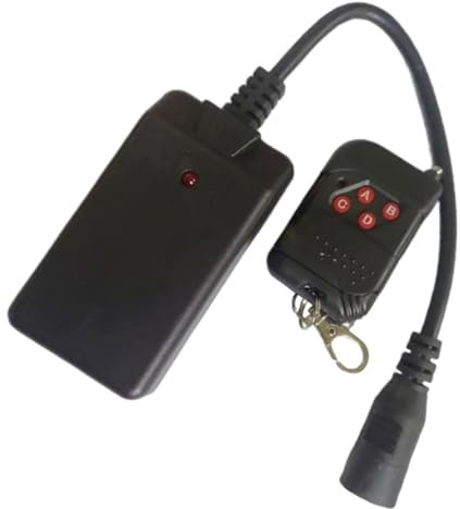Luwecf Bühnencontroller, Nebelmaschinen Fernbedienung, 3 Poliges Zubehör für Tragbaren Tanz – Kompatibel mit 400W/900W Geräten– Ideal für DJ & Veranstaltungen​