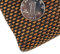 Lautsprecher Stoff,Akustikstoff Retro-Audio-Lautsprechergitter-Tuch, schalltransparentes, staubdichtes Tuch, braun, grau, schwarz, DIY-Lautsprechertuch (Color : Brown black(0.5mX1.5m))