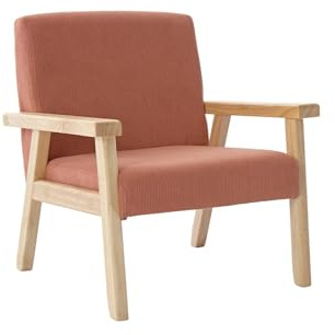 Alice's Garden sweeek - Skandinavischer Kindersessel aus Cord und Heveaholz ISAK B 47 x T 43,5 x H 50cm
