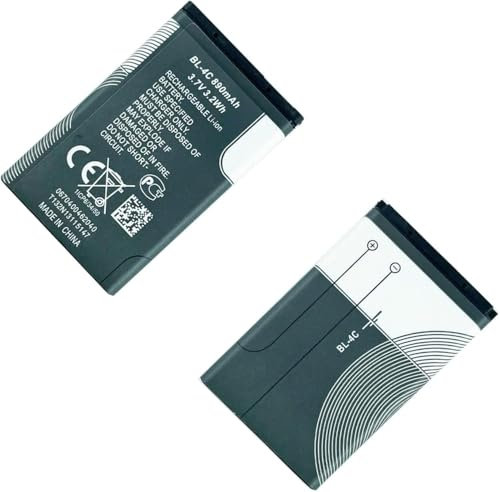 BATTERIA Pila per BRONDI AMICO ELEGANT 2, VERO2, GRANDE, CONTENDER, FOX, SEMPLICE+ PLUS Con Capacità 890MaH Ricambio Sostituzione Nokia BL-4C