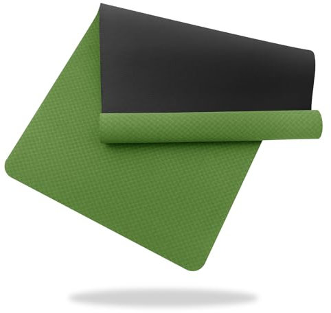 Good Nite Yoga Matte Groß Yogamatte XXL 190 x 80 x 0.6 cm Gymnastikmatte Sportmatte Rutschfest TPE Fitnessmatte Trainingsmatte Pilates Matte für Yoga Pilates Training Gym