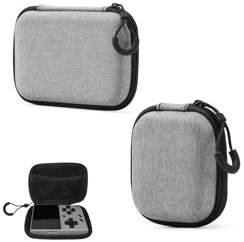 DHWEKU 2 pezzi Custodia hard disk esterno,custodia hard disk Custodia rigida custodie custodia rigida Materiale EVA-Protegge il disco rigido, hard disk esterno ssd lettore hard disk esterno Grigio