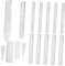 Ipetboom 12pcs Refillable Cuticle Oil Pens Empty Nail Oil Applicators for Nail Art Essential Oils and Lip Gloss Transparent Containers with Brush Tip