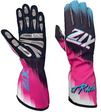 Oshhni Karting Handschuhe Schutz Gaming Handschuhe für Spiele Esports Fahren