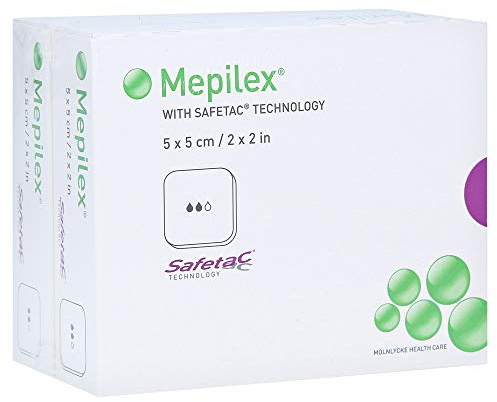 MEPILEX 5x5 cm Schaumverband