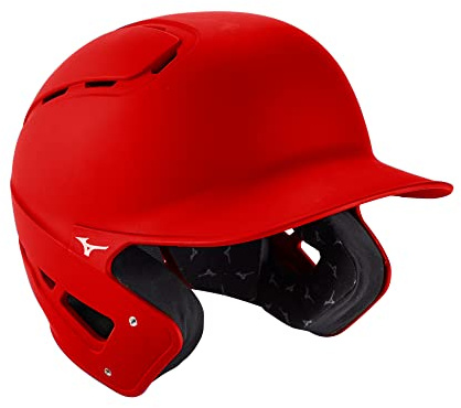 Mizuno B6 Casque de baseball pour enfant Rouge Taille unique