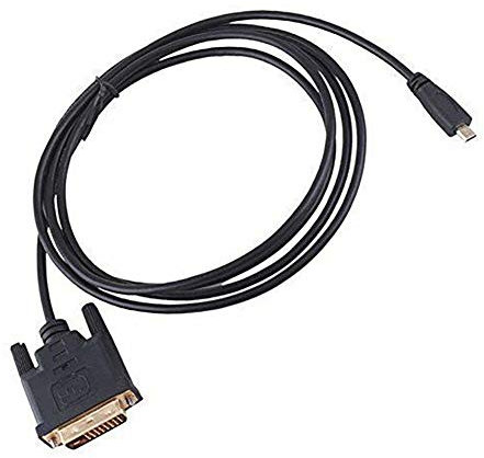 Bodhi2000 Câble HDMI Micro mâle vers DVI mâle Plaqué Or Micro HDMI vers DVI 24 + 1 Broche Adaptateur pour HDTV