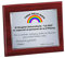 Curia Grabador Placa de homanaje Conmemorativa, Agradecimiento. Placa Agradecimiento jubilacion Despedida Trabajo cumpleaños. Cuadro con Foto para Regalo Personalizado