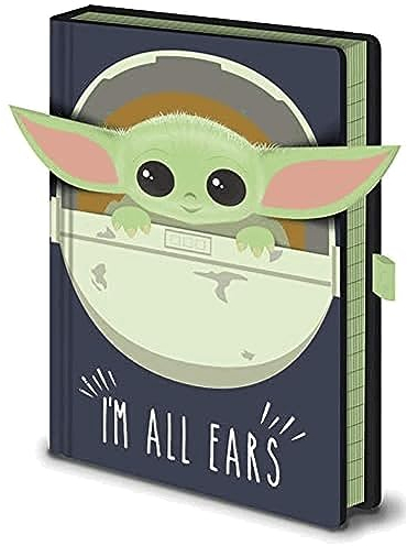 Pyramid International Star Wars: The Mandalorian (I'M All Ears Cribs) Novelty Notebook