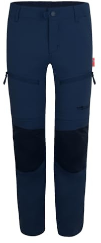 Trollkids Kids Nordfjord Zip-Off Pants 92, Navy