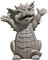 CXWLD Gartendrache Meditierte Statue Drachenstatue Zen Yoga Drache Haus Garten Dekoration Drache Buddha Kunst Skulpturen Outdoor Hinterhof Veranda