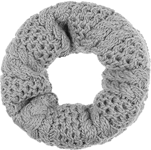 Eisbär Tonella Loopschal Strickschal Schal Winterschal Damenschal Rundschal Damen/Herren - Made in Austria mit Futter, Futter Winter Herbst-Winter