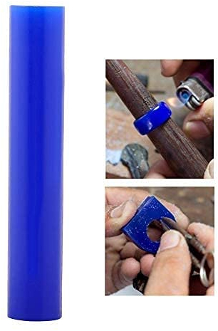 Wachsrohr, Schnitzwachs Ringröhre, Carving Wachs Ringrohr für Schmuck und Ringe zum Schnitzen, Hartwachs, Rohling für die Herstellung von Ringen Harte Ringform Geschnitzte Injektionswerkzeug(T150)