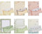Unvtap Briefumschlag Briefpapier Set 54 Stück Schreibpapier mit Umschlägen, Briefpapier und Umschläge, Enthält 36 Blätter Briefpapier, 18 Umschlägen für Herstellung von Einladung, Geschenk