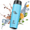 Tavialo Thermobecher 460ml mentholblau matt Inox Edelstahl, Pulverbeschichtung Kaffeebecher