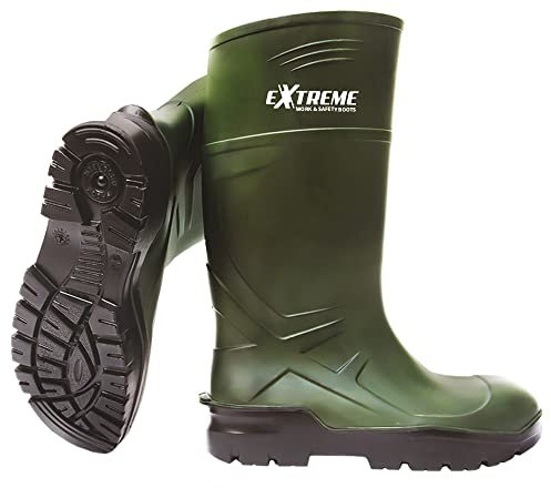 TECNA FOOD Stivali antinfortunistici S4 Extreme Verdi con puntale antinfortunistico