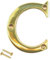 Brass Door Numerals - Screw On 3 Inch Letters C, Elegant and Bold, Suitable for Wooden, uPVC and Composite Doors