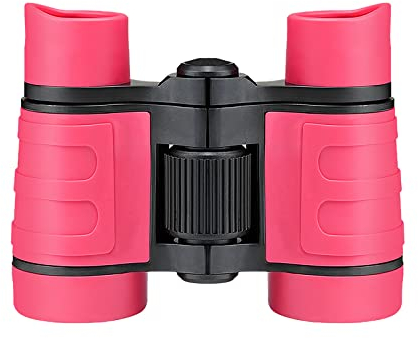 NOOLY 4x30 Fernglas für Kinder für Jungen Mädchen im Alter von 3-10 Camping im Freien Spielen ETWYJ-01 (Rosa)