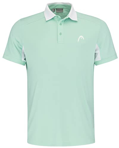 Head Slice Polo Shirt Herren, pastellgrün, 3XL