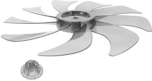 SEWOART 14 Inch Electric Fan Blade Replacement White Pp Fan Blade Accessories Easy Installation and Stable Fit