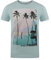 riverso Tshirt Herren Baumwolle Regular Fit RIVLukas Rundhals Kurzarm Sommer Tee Shirt Print Blau 3XL, Größe:3XL, Farbe:Blau Palme (AJD)