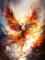Ginfonr DIY Diamond Painting Zubehör Phönix Vogel Set Full, 5D Diamant Painting Tiere Bilder Kit Crystal Rhinestone Embroidery Decoration Für Home Wall Décor 30x40cm