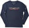 Van Halen T Shirt 84 Tour Official Unisex Navy Blue Long Sleeve L