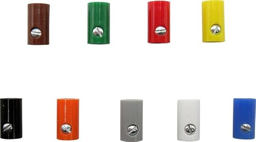 51411 Sortiment Querlochstecker Buchse Kupplung Muffe 2,6mm (90 Stück)