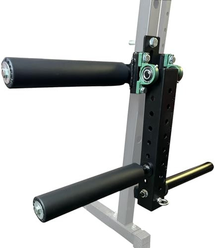 BLUSLM Power Rack Montierte Beinstrecker- und Curlmaschine für Heim-Fitnessgeräte, Verstellbarer Beinverlängerungsaufsatz, Beinpressaufsatz für Unterkörper-Bein-Muskeltraining (Stil 1)