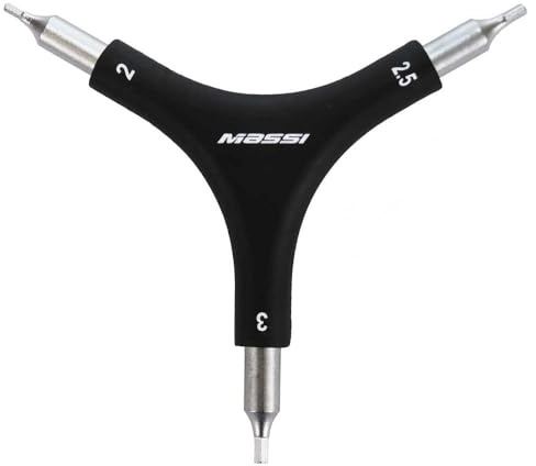 Massi Triple Allen Key 2/2.5/3 Mm One Size