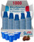 G.M. DISTRIBUZIONE 1000 Pezzi Bicchieri da Caffè in Plastica di Colore Blu da 70cc, Super Rigidi e Resistenti al Calore, Usa e Getta, Ideale per Casa, Ufficio, Asporto Bevande Calde.