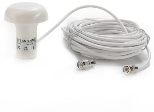 PLOSON PA-07 Marine Antenna GPS with 10 metro RG-58 cavo BNC Connettore maschio RF Cavo 10m TNC Interfaccia