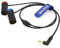 Eonvic 3,5 mm rechtwinkliger TRS auf doppeltem Low-Profile-XLR-Stecker, Y-Kabel für Rode Wireless GO II Dual Channel Wireless Mikrofonempfänger mit Recorder/Kamera