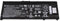 L08934-2B1 Original HP Batterie 52,5Wh 11,55V pour Pavilion Gaming 17-cd1000, Pavilion Gaming 17-cd2000