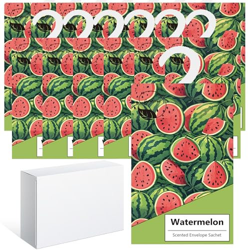 14pcs Wäscheduft Schrank Duftsäckchen Kleiderschrank Dufterfrischer, Duftbeutel Kleiderschrank Duft Hanging Beutel, Schrankdeo Natürlichen Geruch Sachet, Duftsachet, Schrankduft Frische (14Melone)