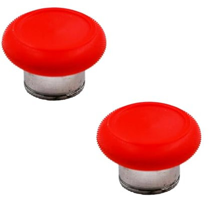 2 Piezas de Recambio de Metal Corto para los mandos Xbox Elite Series 2, Accesorios para los mandos Elite Series 2, Palos de Recambio para los mandos Xbox Elite Series 2 (Rojo)