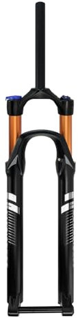 HSIRYAOHD Mountainbike-Vorderradgabel, Federgabel, Federgabel, Reise, 140 mm, gerade/konisch, Luftgabel-Rückpralldämpfung, 15 x 110 mm Steckachse, Boost, manuell/Fernbedienung