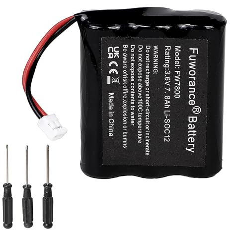 3.6V 7.8Ah Li-SOCl2 Batterie pour Delta Dore BAT6416223, BP CLT 8000 Tyxal+