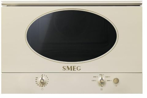 SMEG - Microonde da incasso MP822NPO, Coloniale, Meccanico