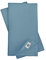 Linen & Cotton 4 x Stoffservietten Servietten Stoff Leinenservietten Einfarbig Caerula - 100% Leinen, Blau (47 x 47cm) Rechteckig für Home Küche Esszimmer Cafe Restaurant Hotel Catering Feier Party