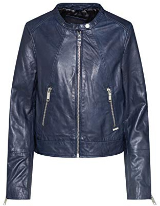 Maze Damen Lederjacke Grenada Navy XL