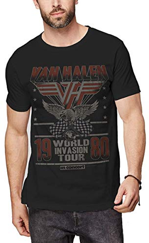 T-Shirt # S Unisex Black # Invasion Tour '80