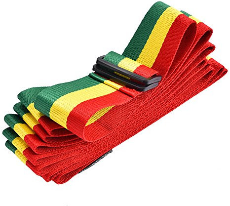 Djembe Schultergurt, African Drum Strap Tricolor Handtrommelgurt Gürtel Djembe Schultergurt Verstellbarer Schultergurt für Teile von Schlaginstrumenten