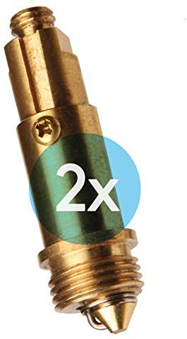 Bächlein Lot de 2 mécanismes de rechange pour bonde universelle - Élément ressort de pression avec une durée de vie > 80 000 cycles