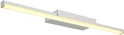 SLV Wandaufbauleuchte GLENOS® 60 / Wand-Beleuchtung innen, LED Spot, Aufbau-Leuchte, Wandaufbauleuchte, Wandstrahler / 3000/4000K 12W 1170lm grau 120Grad